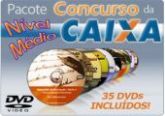 Concurso da CAIXA Técnico/Médio - 35 DVDs