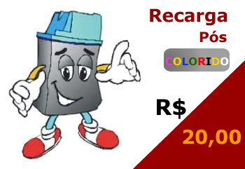 Recarga Pós - Colorido